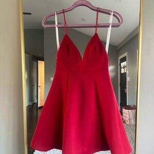 Showpo Vibrant Red Dress